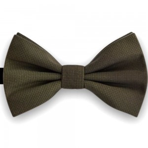 Papion barbati verde militar, imprimeu Windowpane check