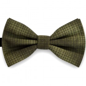 Papion barbati, verde crom, imprimeu window pane  