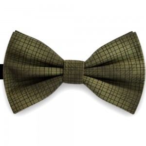 Papion barbati, verde crom, imprimeu window pane  