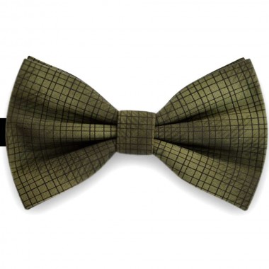 Papion barbati, verde crom, imprimeu window pane  