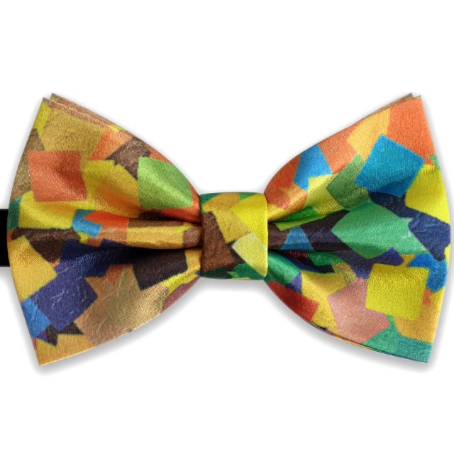  .Papion colorat, model "Viziune Futurista"