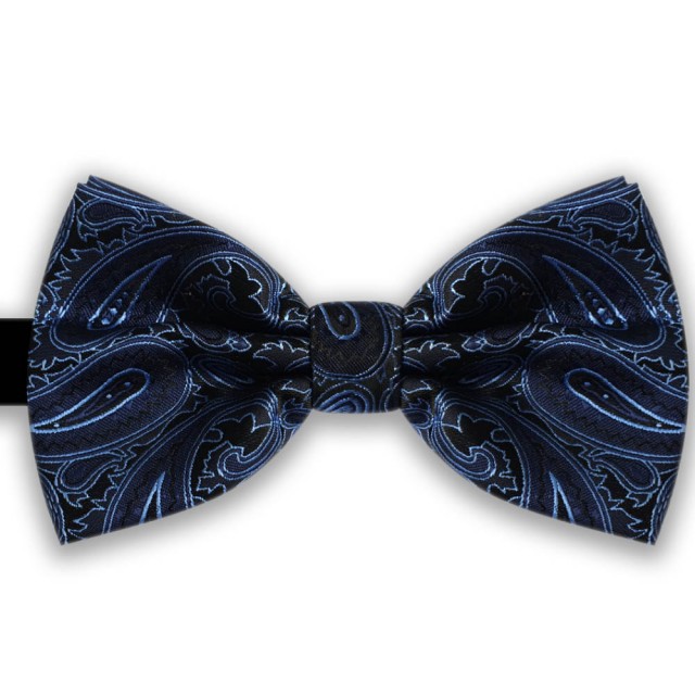  Papion negru, model albastru deschis si inchis Elegant Trend