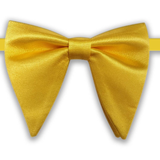  Papion amplu, model French Charm, elegant, galben uni