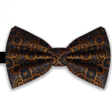  Papion negru, elegant, model colorat Luxury Line