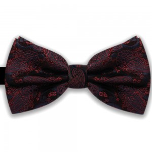  Papion negru, model bleumarin-zmeura Elegant Trend