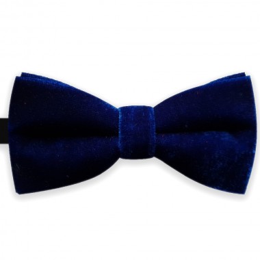  Papion de catifea, clasic, model Royal Blue