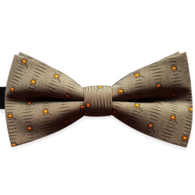 Papion gri, patratele galbene, clasic