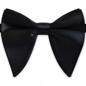  Papion amplu, model French Charm, elegant, negru uni