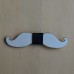 Papion de lemn, personalizat, model Moustache