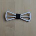 Papion de lemn, personalizat, model Clasic