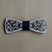 Papion de lemn, personalizat, model Design Oriental