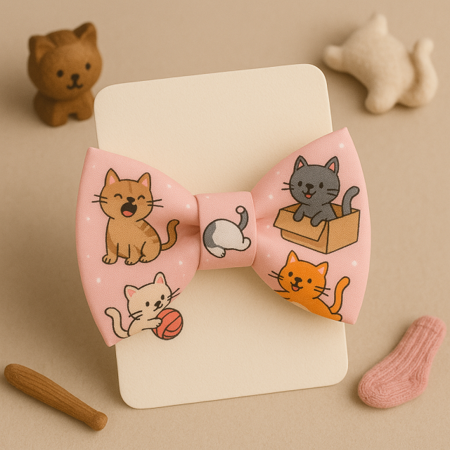 Papion „Meow Party” – Pentru Bărbați, Copii și Bebeluși