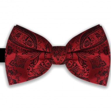  Papion rosu, model negru Elegant Trend