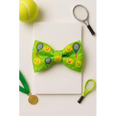 Papion „Love for Tennis” – Pentru Bărbați, Copii și Bebeluși