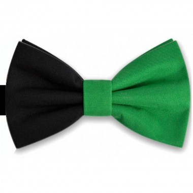  Papion bicolor verde - negru