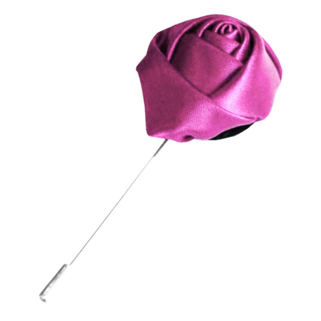  Pin rever sacou, roz grenadine intens